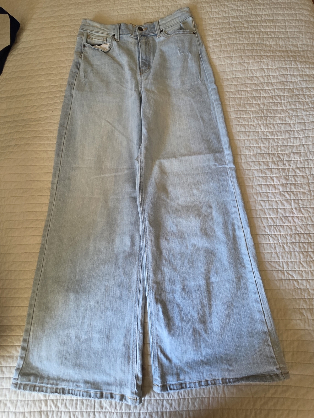 CJLA Holland Light Wash Wide-Leg Jeans